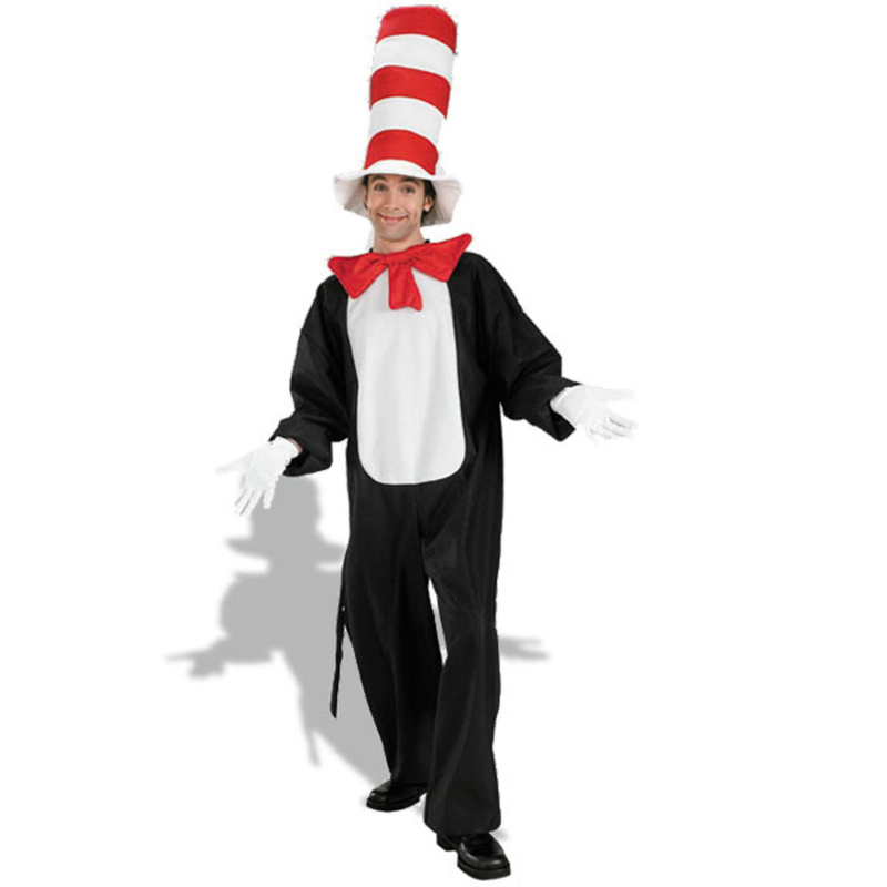 Cat In The Hat Movie Adult Costume 3 Cat In The Hat Movie Adult Costume
