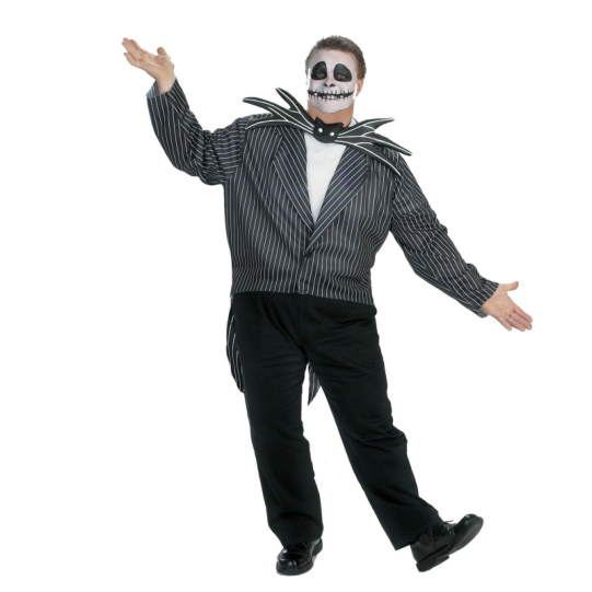 The Nightmare Before Christmas Jack Skellington Plus Adult Cost 3 The Nightmare Before Christmas Jack Skellington Plus Adult Cost