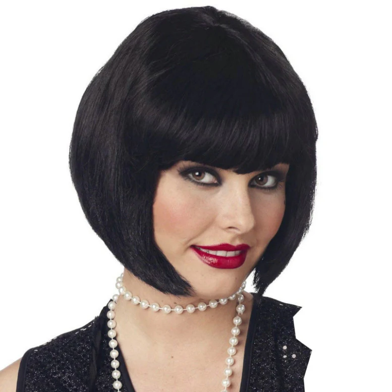Flapper Wig (Black) 3 Flapper Wig (Black)