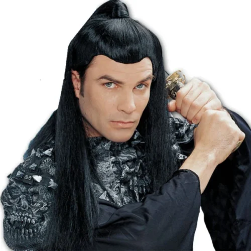 Warrior Wig With Ponytail
