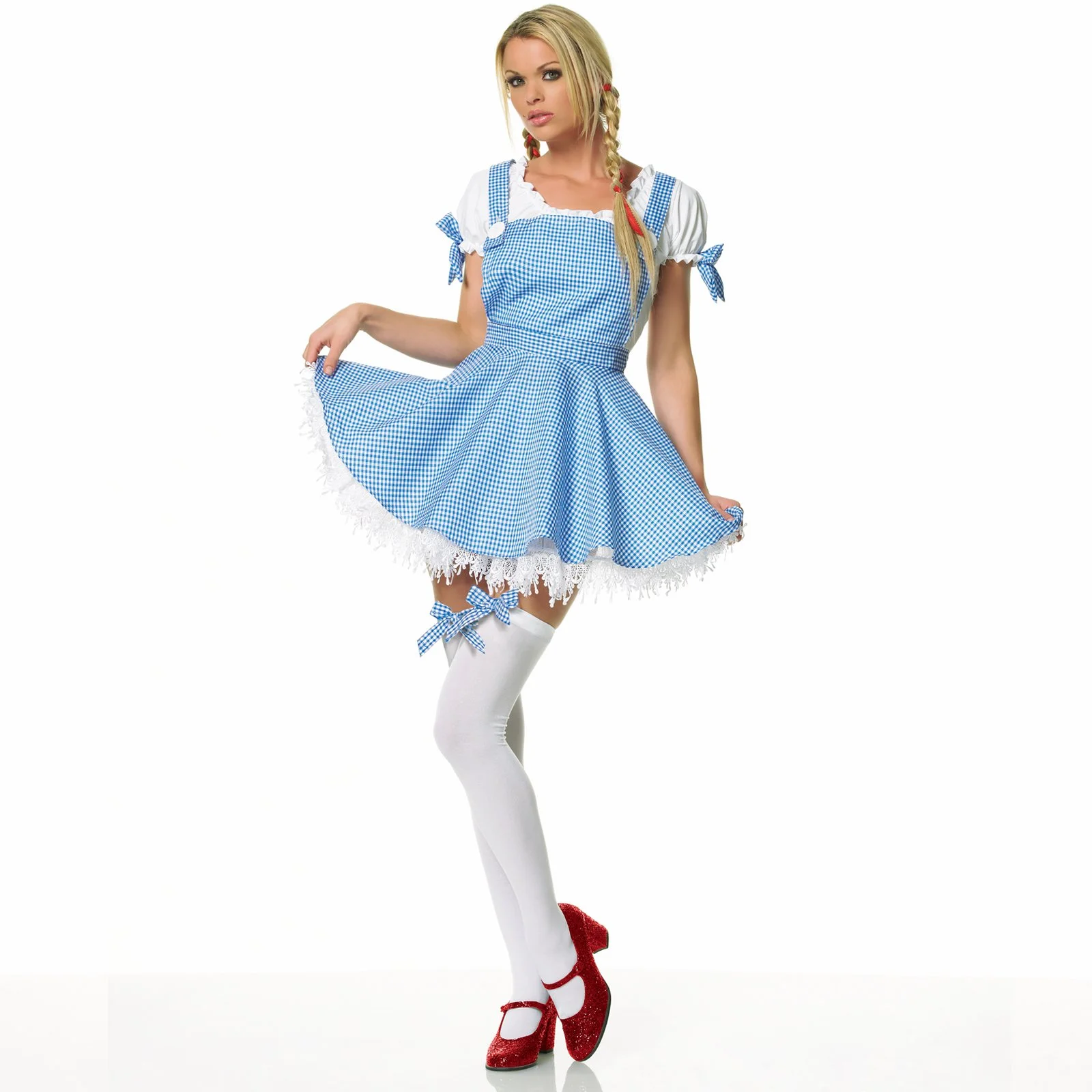 Dottie The Hottie Apron Dress Adult Costume 3 Dottie The Hottie Apron Dress Adult Costume