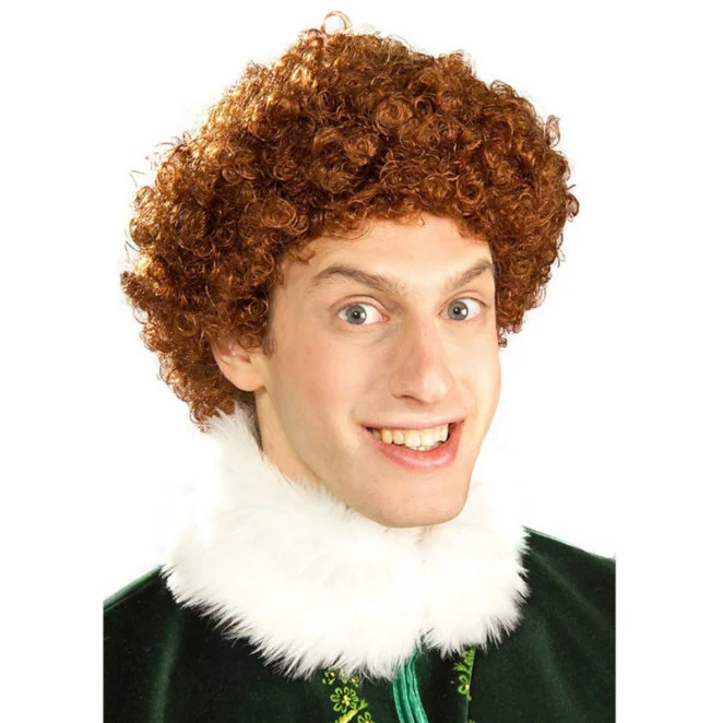 Buddy Elf Wig Adult 3 Buddy Elf Wig Adult