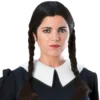 The Addams Family Wednesday Wig Adult -About Costume Sales Shop 21017