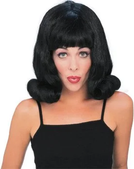 Flip Wig (Black) Adult 3 Flip Wig (Black) Adult
