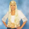 Long Hippie Wig With Headband (Blonde) 1 Long Hippie Wig With Headband (Blonde) -About Costume Sales Shop 21634