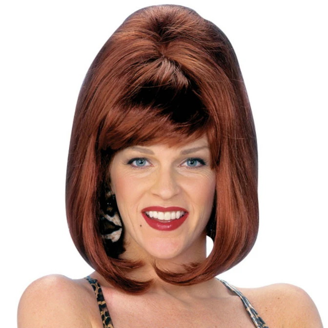 Bouffant Wig (Auburn) 3 Bouffant Wig (Auburn)