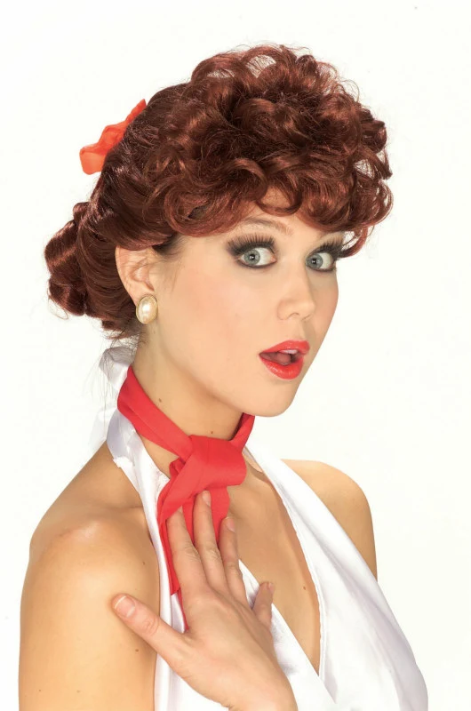 50's Housewife Auburn Wig 3 50's Housewife Auburn Wig