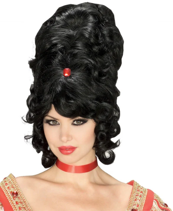 Beehive Wig Black 3 Beehive Wig Black