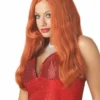 Silver Screen Sinsation - Red Wig -About Costume Sales Shop 31636