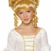 Blonde Child Wig With Tiara -About Costume Sales Shop 31933