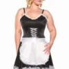 Diva Frisky French Maid Sexy Plus Adult Costume -About Costume Sales Shop 31958