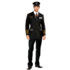 Mile High Pilot Hugh Jorgan Adult Costume 1 Mile High Pilot Hugh Jorgan Adult Costume -About Costume Sales Shop 32353