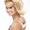 Asymmetrical Flip Wig Adult - Honey Blonde/Ash -About Costume Sales Shop 33515