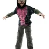 Werewolf Short Sleeve Hoodie Child Costume Small