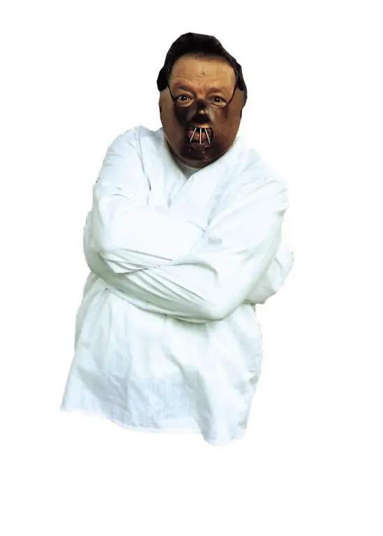 Strait Jacket W/ Restraint Mask Set Adult Costume 3 Strait Jacket W/ Restraint Mask Set Adult Costume