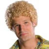 Tight Fro Blonde Wig Adult -About Costume Sales Shop 60226