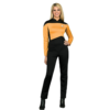 Star Trek Next Generation Gold Jumpsuit Deluxe Adult Costume 2 Star Trek Next Generation Gold Jumpsuit Deluxe Adult Costume -About Costume Sales Shop 60279