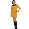 Star Trek Classic Gold Dress Deluxe Adult Costume 2 Star Trek Classic Gold Dress Deluxe Adult Costume -About Costume Sales Shop 60288