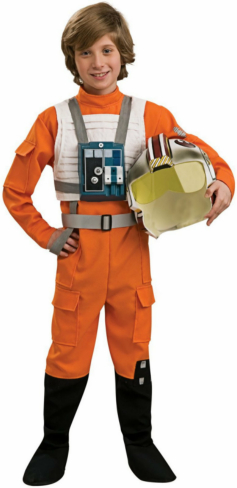 Star Wars X-Wing Fighter Pilot Child Costume 3 Star Wars X-Wing Fighter Pilot Child Costume