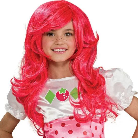 Strawberry Shortcake Wig 3 Strawberry Shortcake Wig