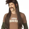 Mississippi Mud Flap Brown Adult Wig -About Costume Sales Shop 61182