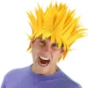 Yellow Lightning Bolt Wig -About Costume Sales Shop 61356