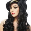 Naughty Girl Black Wig -About Costume Sales Shop 61399