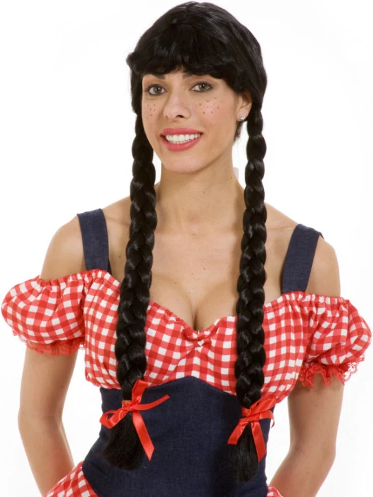 Farm Girl Adult Wig 3 Farm Girl Adult Wig