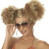 Discopuffs (Blonde/Brown) Adult Wig -About Costume Sales Shop 69179