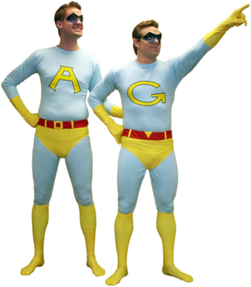Saturday Night Live Ace & Gary - Ace Adult Costume 3 Saturday Night Live Ace & Gary - Ace Adult Costume