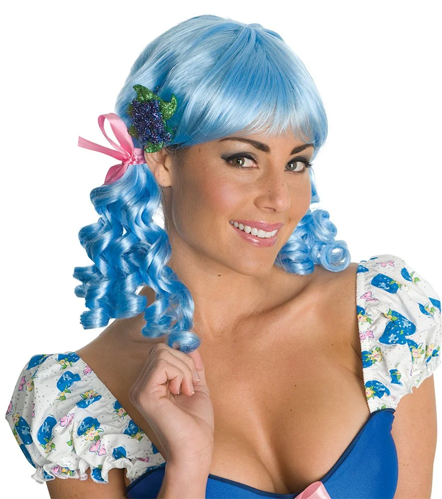 Strawberry Shortcake - Blueberry Muffin Wig (Adult) 3 Strawberry Shortcake - Blueberry Muffin Wig (Adult)