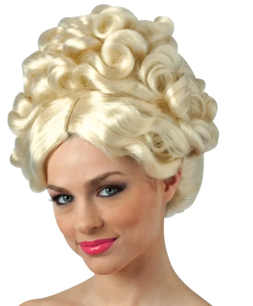 Toddler And Tiara Blonde Adult Wig