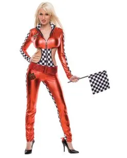Adult Sexy Risky Racer Costume