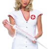 Sexy Vinyl Nurse Adult Costume 1 Sexy Vinyl Nurse Adult Costume -About Costume Sales Shop LAV V5141