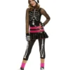 Girls Dramarama Skelehearted Costume