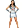 Sexy Metal Miss Women's Tin Man Costume -About Costume Sales Shop RM4264