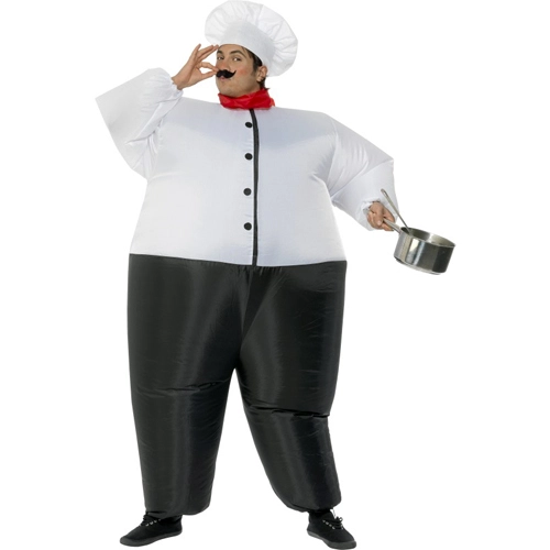 Big Chef Funny Adult Costume 3 Big Chef Funny Adult Costume