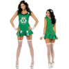 Go Green Girl Adult Costume 1 Go Green Girl Adult Costume -About Costume Sales Shop SOH 7649