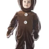 Childrens Gingerbread Man Costume