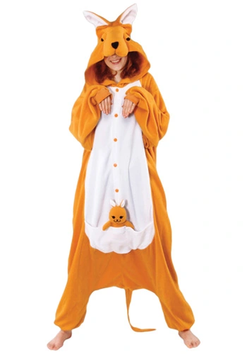 Kangaroo Pajama Costume 3 Kangaroo Pajama Costume