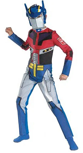 Child Cartoon Optimus Prime Costume 3 Child Cartoon Optimus Prime Costume
