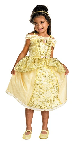 Kids Deluxe Belle Costume 3 Kids Deluxe Belle Costume