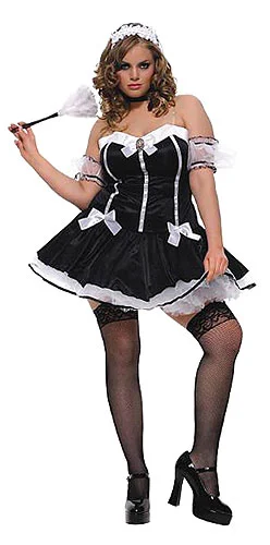 Plus Size Charming Chambermaid Costume 3 Plus Size Charming Chambermaid Costume