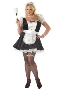 Plus Fiona The French Maid Costume