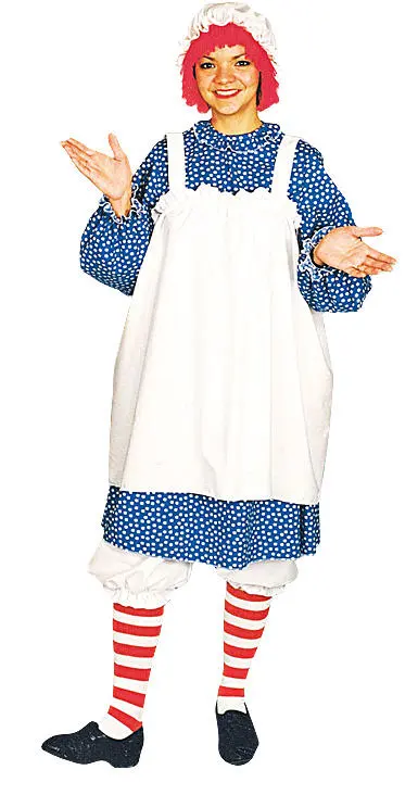 Raggedy Ann Adult Costume 3 Raggedy Ann Adult Costume