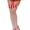 Nurse Industrial Fishnet Thigh Highs -About Costume Sales Shop ua9511red