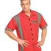 Pit Crew Shirt Red Adult Costume -About Costume Sales Shop ur29051new